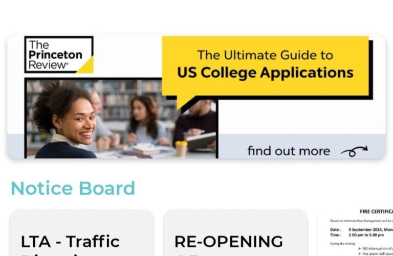 Delighted to announce that our article about the SAT made it to the front page of iCondo app. Visit the iCondo app parenting section to read the full article.