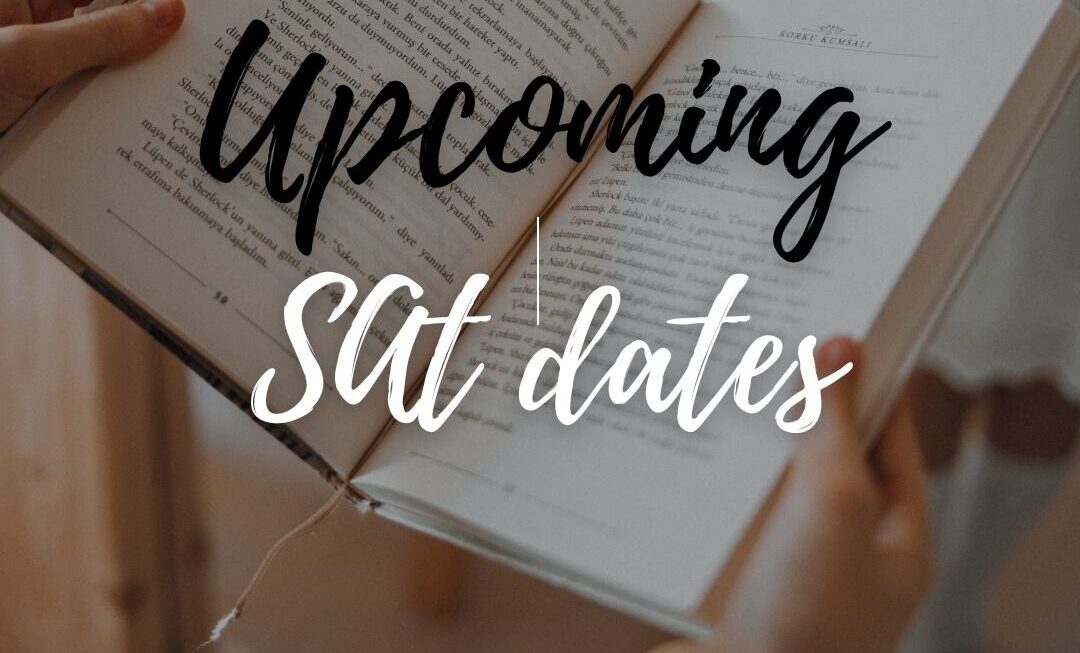Upcoming SAT dates