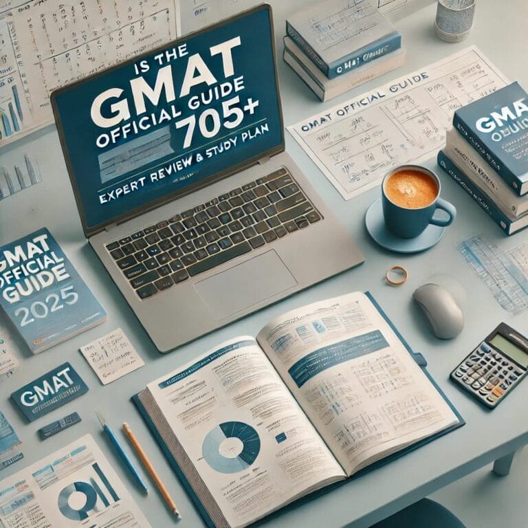 GMAT 2025 Official Guide – Expert review and study plan to achieve a 705+ score.
