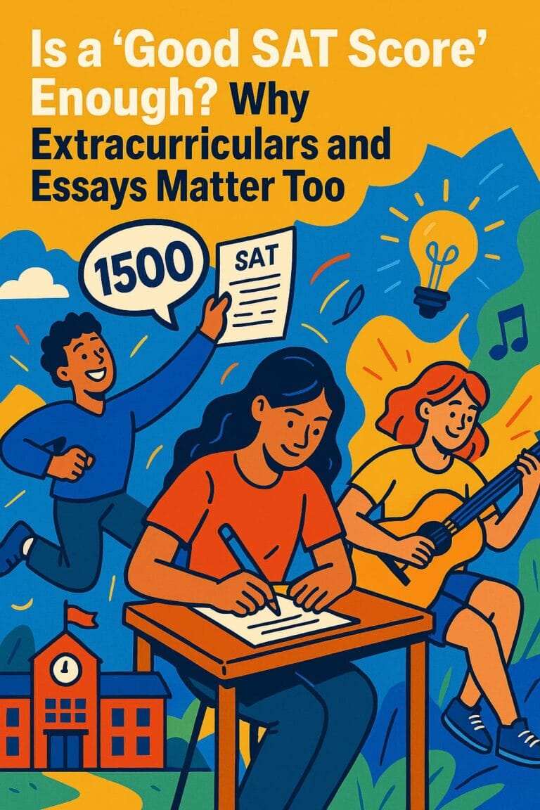 Is a 'Good SAT Score' Enough? Why Extracurriculars and Essays Matter Too