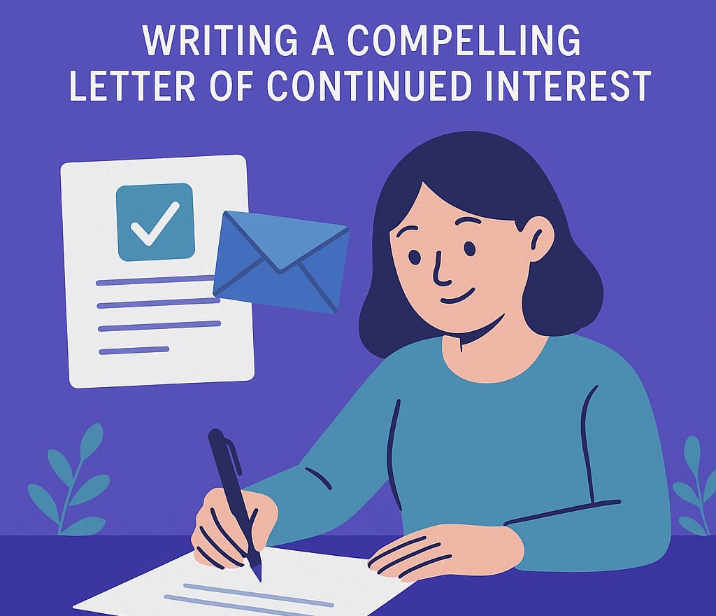 How to Write a Strong Letter of Continued Interest to Boost Your College Chances