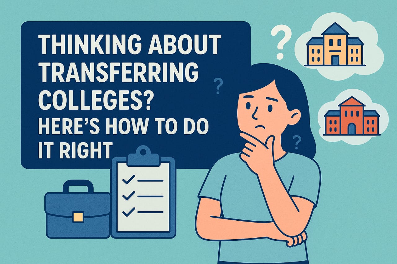 A Student is Thinking About Transferring Colleges? Here’s How to Do It Right