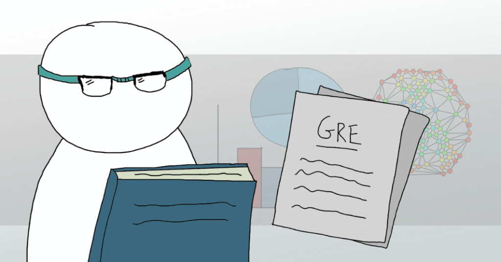 Infographic explaining the importance of the GRE Analytical Writing section and its impact on the overall score.