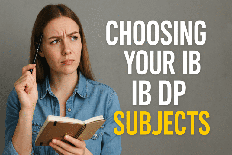Choosing Your IB DP Subjects