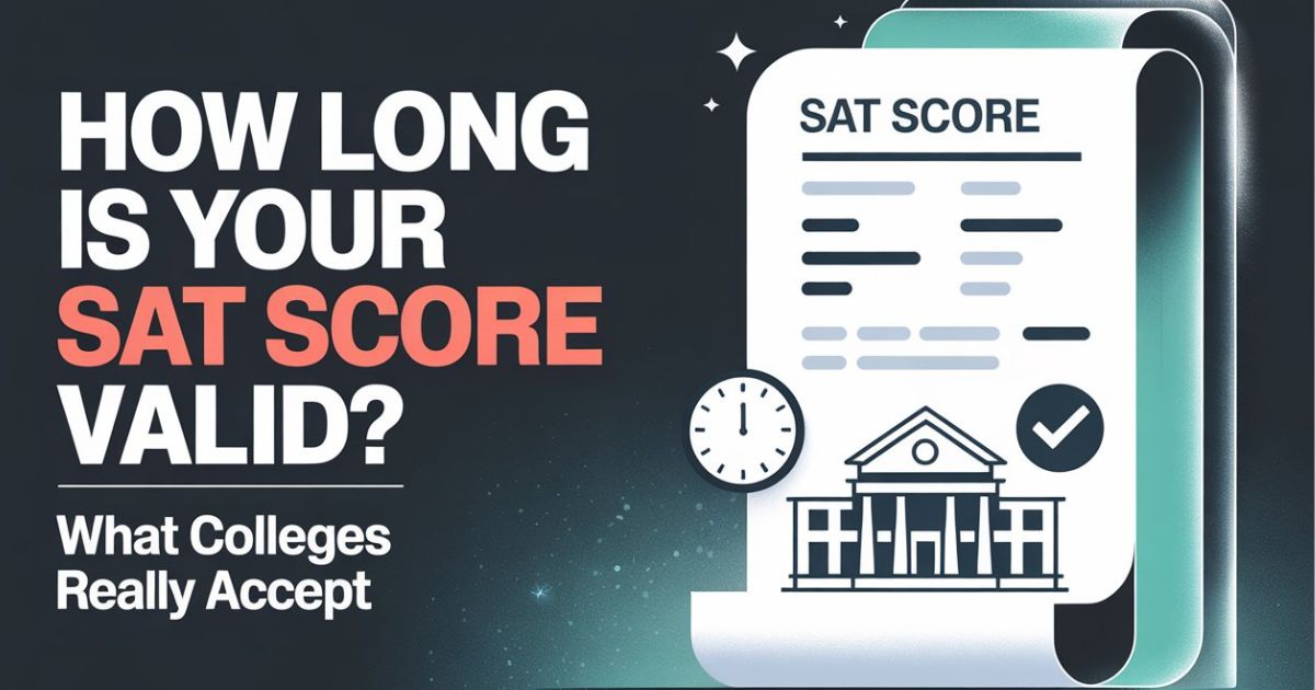 How Long Is Your SAT Score Valid? What Colleges Really Accept