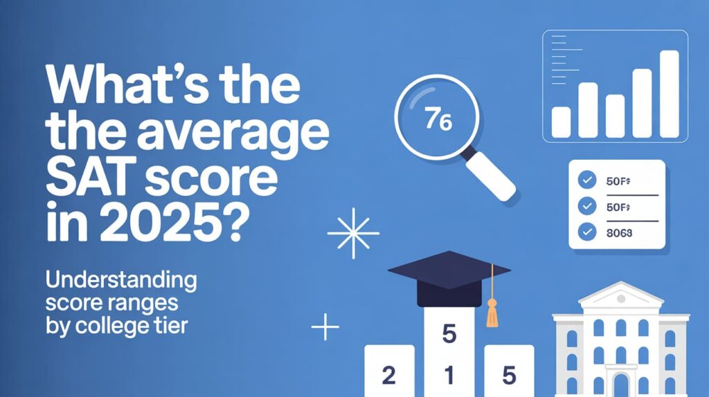 average SAT score in 2025