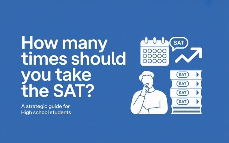 How many times should you take the SAT? A strategic guide.