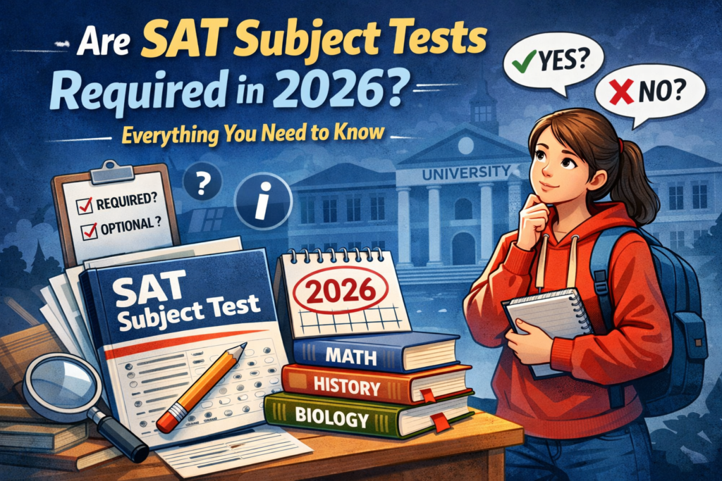 Are SAT Subject Tests Required in 2026? Everything You Need to Know