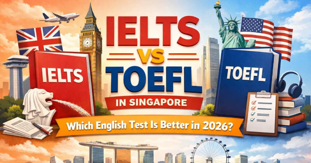 IELTS vs TOEFL in Singapore