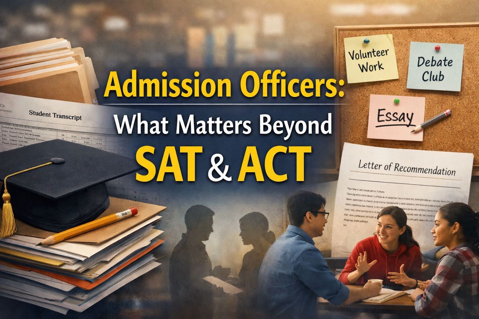 Admissions Officers Beyond SAT ACT