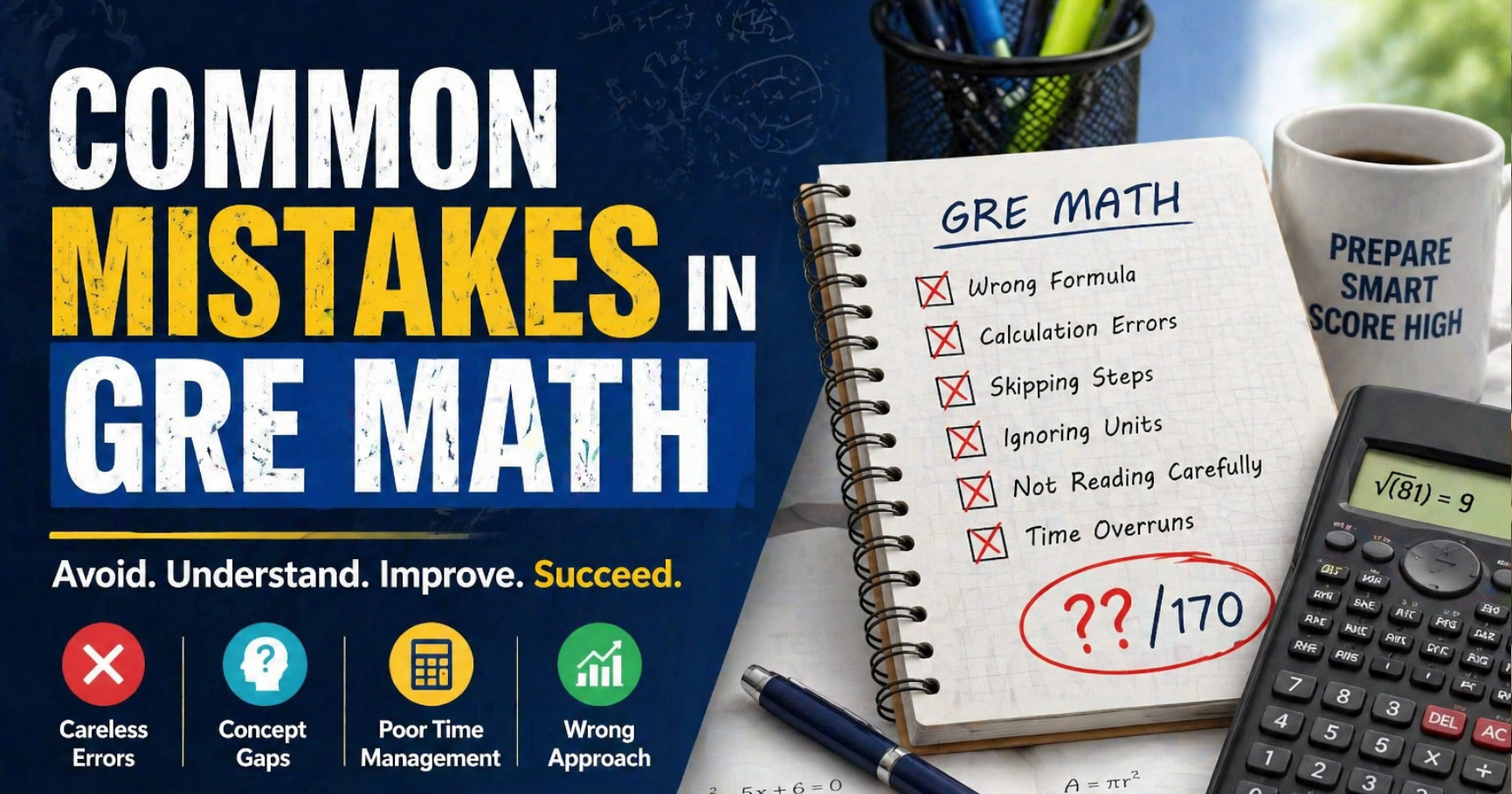 Common Mistakes in GRE Math