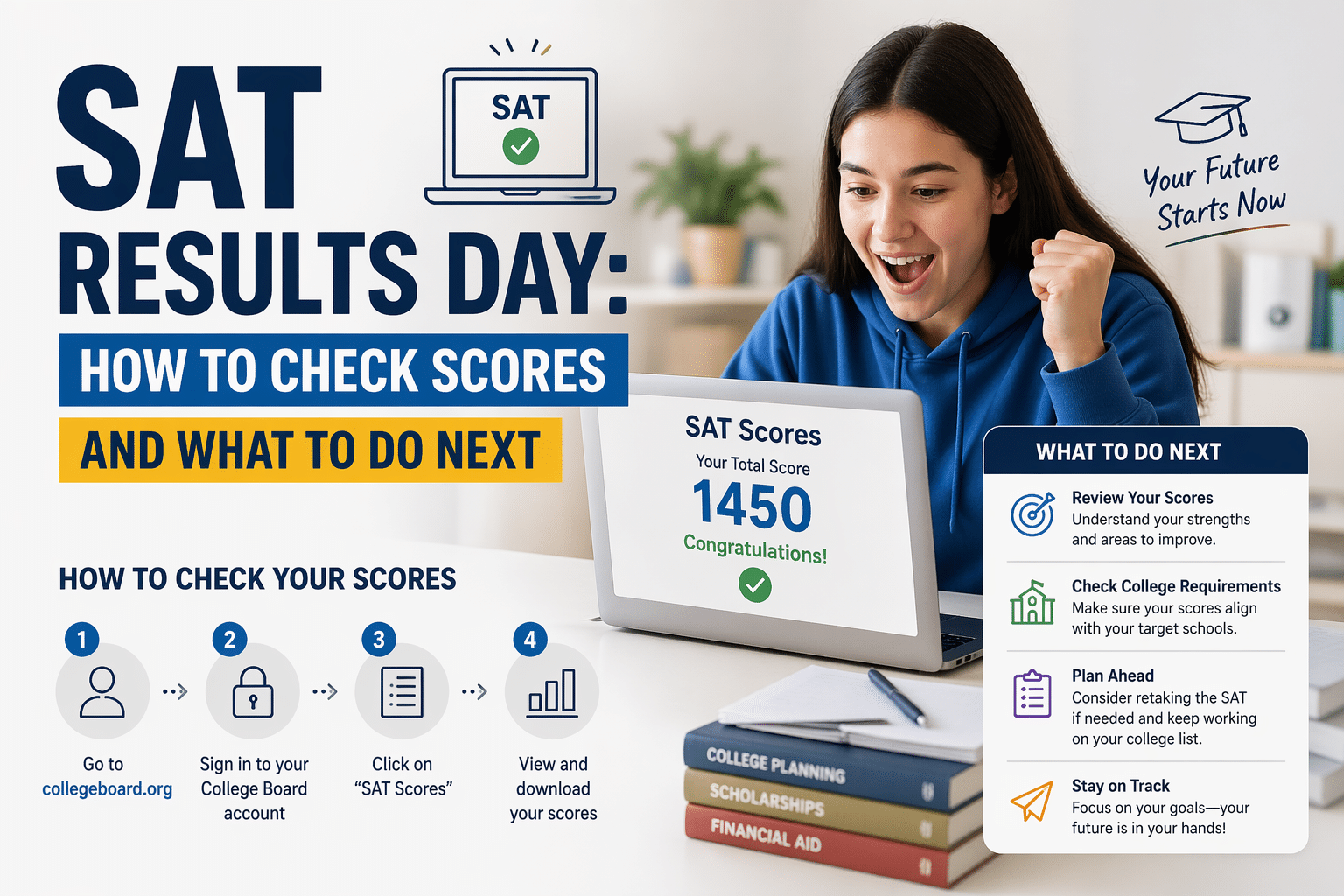 SAT Results Day: How to Check Scores and What to Do Next