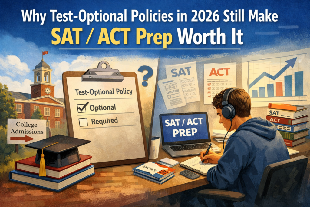 Why Test-Optional Policies in 2026 Still Make SAT/ACT Prep Worth It