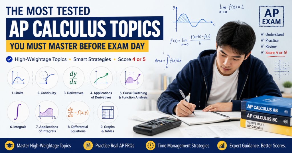 Most Tested AP Calculus Topics