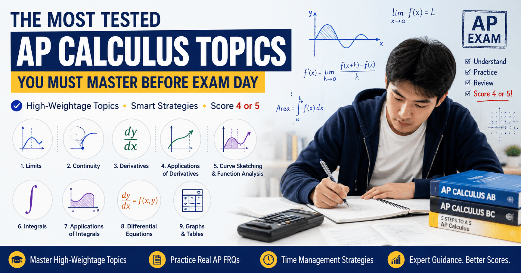 Most Tested AP Calculus Topics