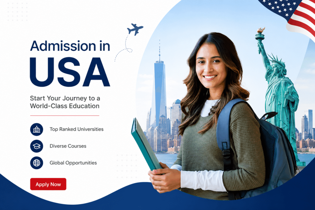 admission in us
