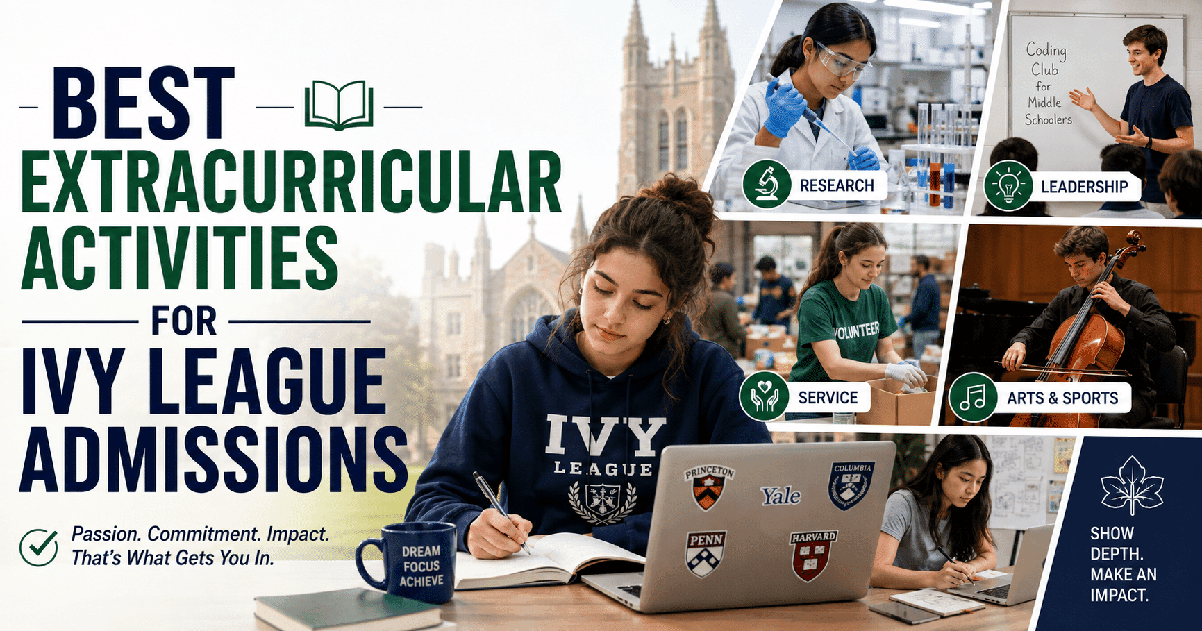 Extracurricular Activities for Ivy League Admissions