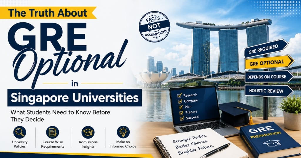 GRE Optional in Singapore Universities