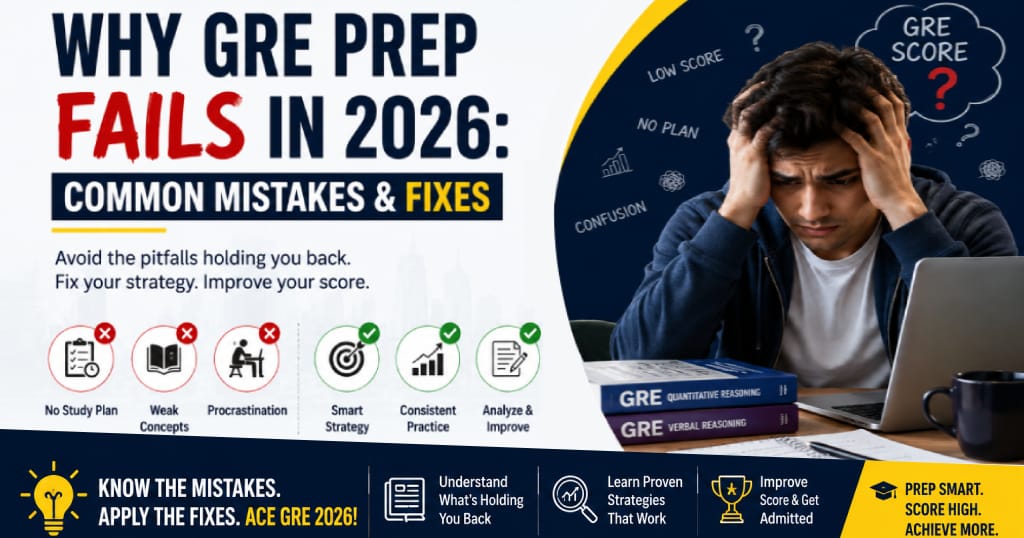 Why GRE Prep Fails in 2026