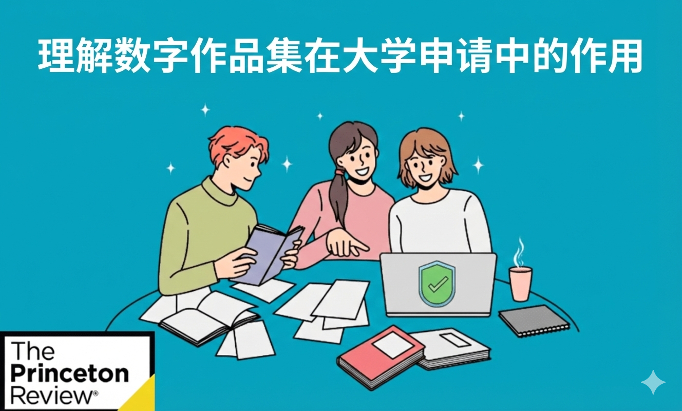 理解数字作品集在大学申请中的作用