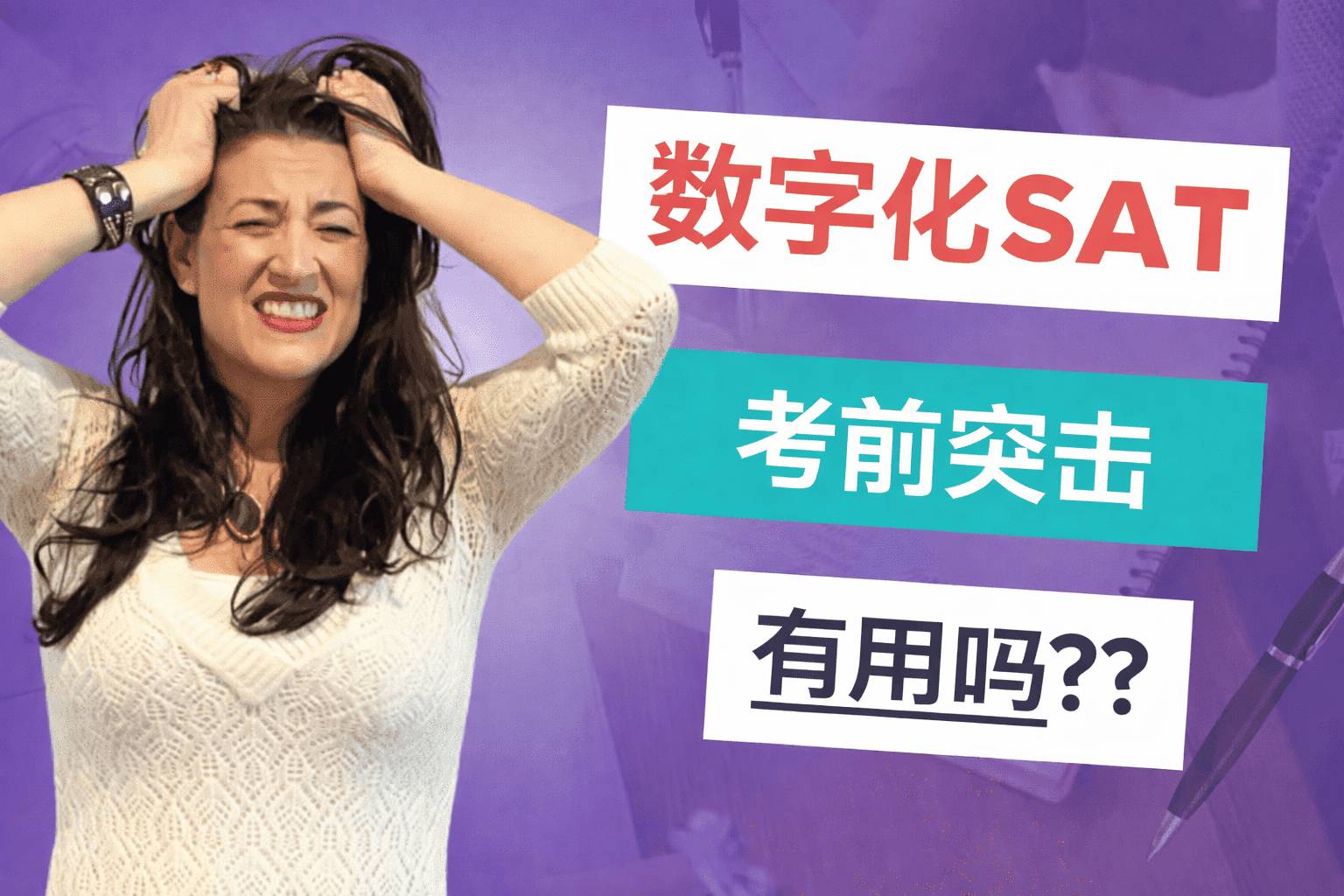 SAT冲刺备考，真的有效吗？